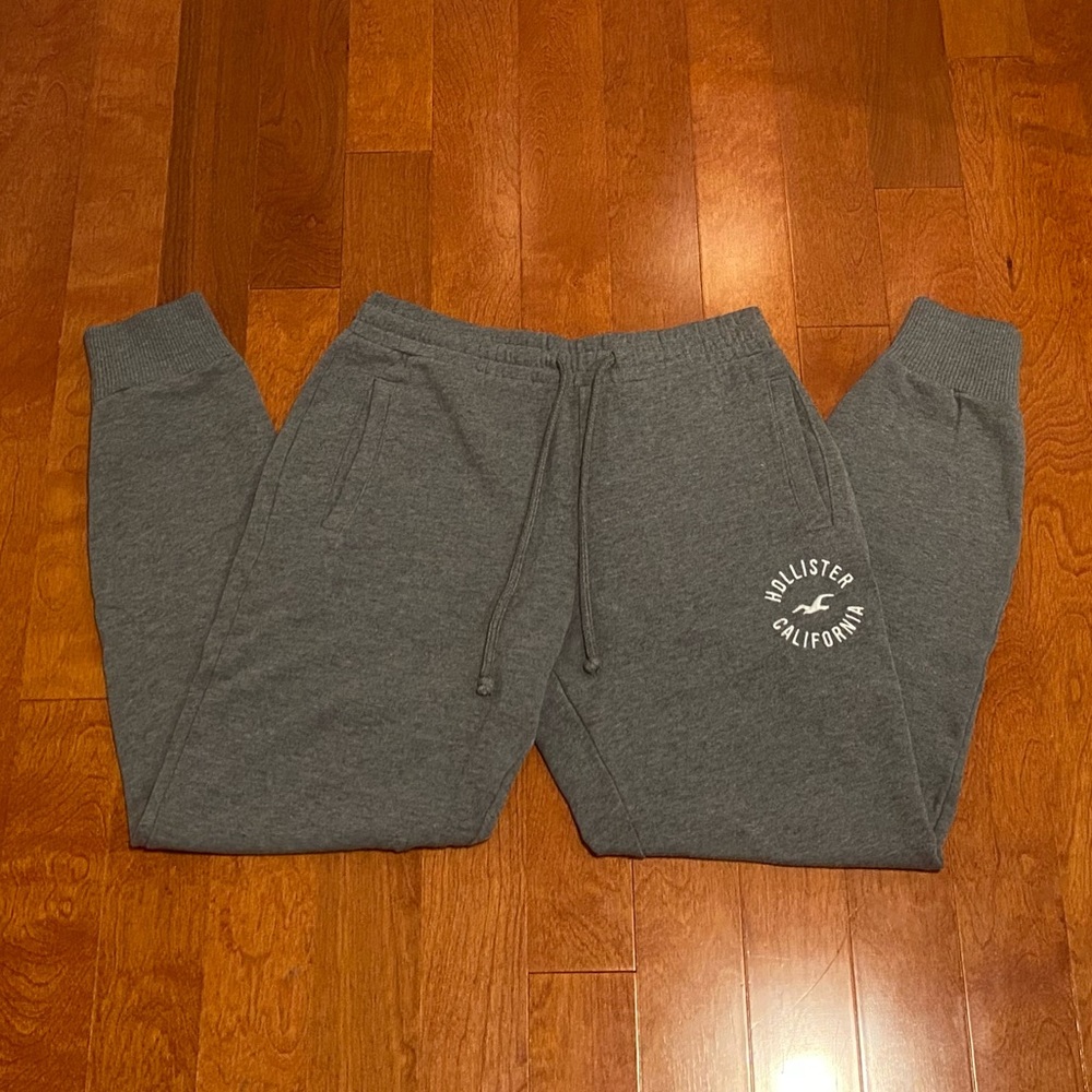 Hollister Gray/Grey Sweatpants